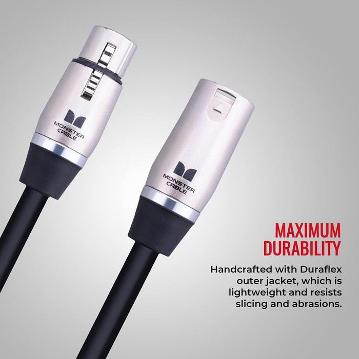 MONSTER CABLE Performer 600 MIC XLR Cable - 10ft (P600-M-10)