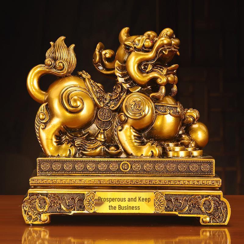 Popular Pixiu Ornament: Fortune-Attracting Decor for Living Rooms, Wine Cabinets, Offices, Shops, and Housewarming Gifts