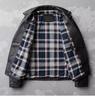 CHEJI Genuine Leather Cowhide Biker Motorcycle Denim Fashionable Jacket, Men's Coat, Jacket, Short, Jacket, Cold-Resistant, Windproof, Thick, Spring,