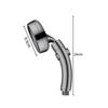 With Stop Button High Pressure Shower Head Plastic Rainfall Showerhead  Bathroom Accessories