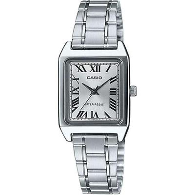 Casio Casio Standard Cheap Casio Women's Quartz Watch Brass Stainless Steel Metal Silver LTP-V007D-7B