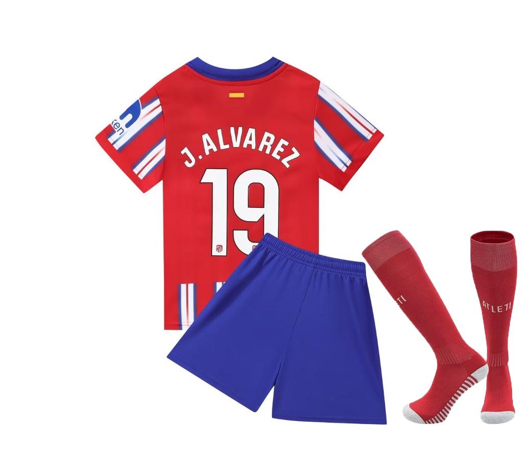 24-25 Ma J Home No. 19 Club Football Suit Children'S Suit Size 14-30 Size
