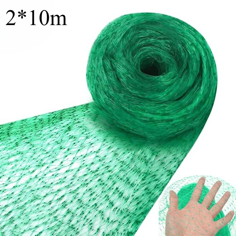 2x10m Reusable Green Fruit Tree Netting, Garden Netting to Protect Fruit Trees, Plants and Vegetables from Birds and Birds