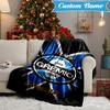 Custom Name Gremio FC Crest Design Blanket Lightweight Ideal Bedding Blanket Perfect for Travel, Camping, Living Rooms, Sofas, Christmas gift