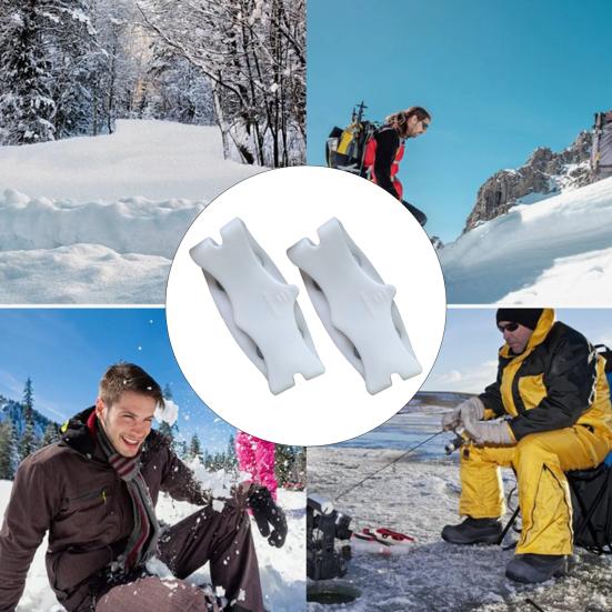 1 pora ledkabių su 5 dygiais vyrams ir moterims, žiemai, lauko vaikščiojimui, ledo ir sniego sukibimo griebtuvai, neslystantys batų dygiai