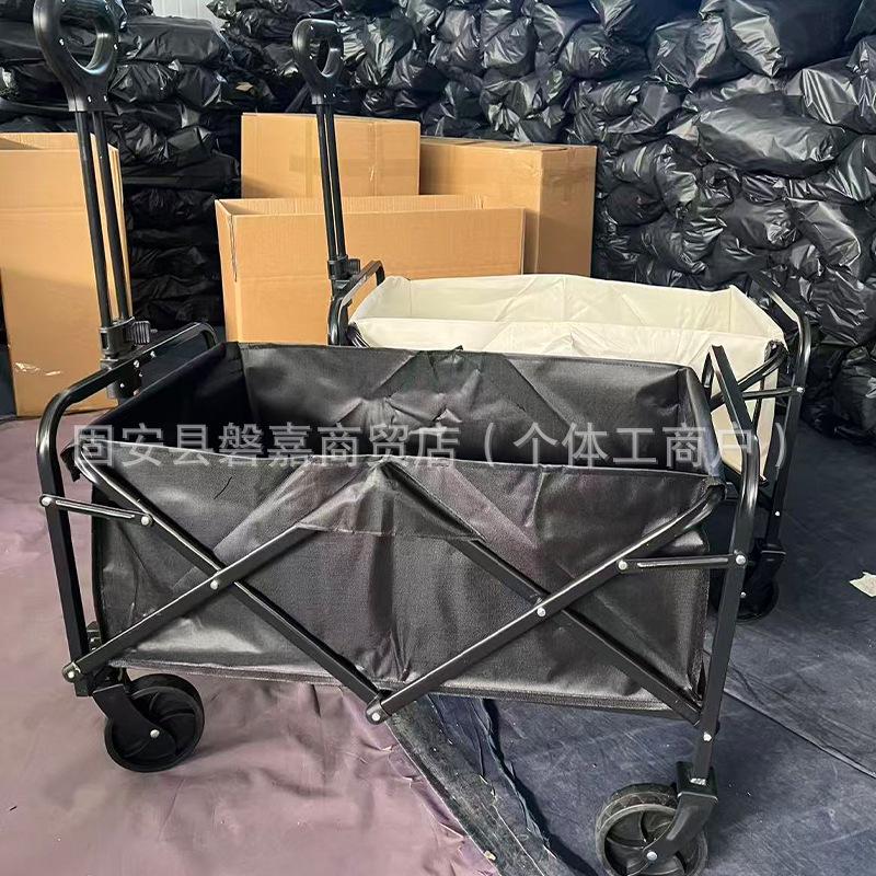 Folding Portable Outdoor Cart for Camping, Picnics, and Grocery Shopping
