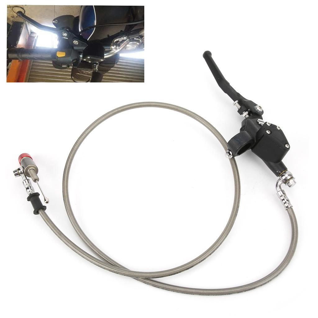 78in Hydraulic Clutch Brake Lever with 47.2in Cable for 125cc 150cc 180cc 200cc 250cc Off Road