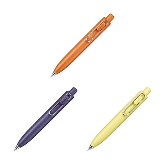 Mitsubishi Pencil Uni-ball One P Gel Pen 0.38 Mikan + 0.5 Grape + 0.5 Banana
