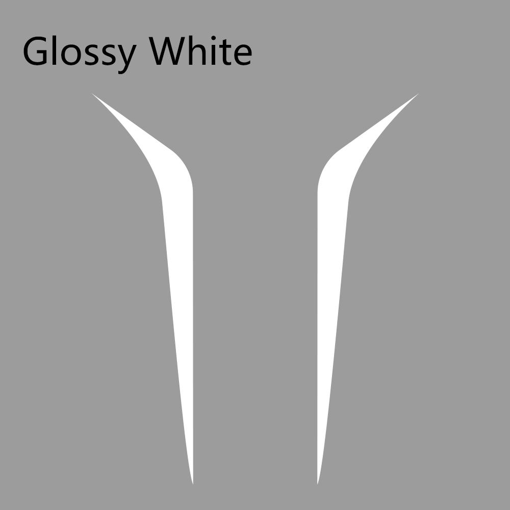 2pcs 100cmx26cm Hood Cover Car Stickers Auto Vinyl Film Long Stripe Decals DIY Car Sport Styling Stickers Car Tuning Accessories