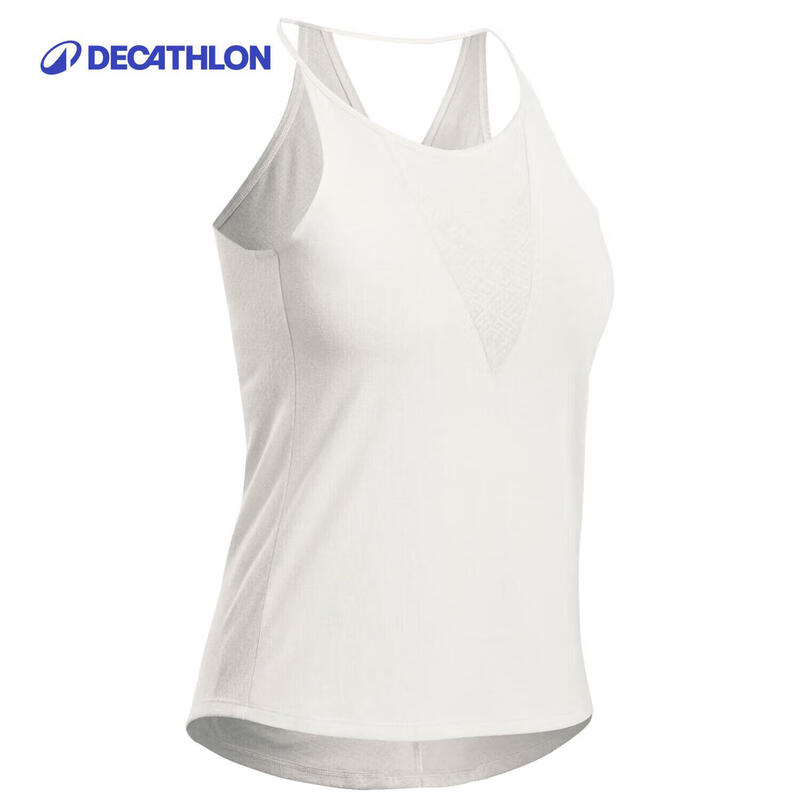 Decathlon Women s Cotton Loose Fit Sports Tank Top M