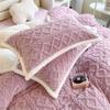 Winter Velvet Pillowcase with High Aesthetic Value, A Pair of Milk Velvet Coral Velvet Pillowcases, 48x74 Dormitory