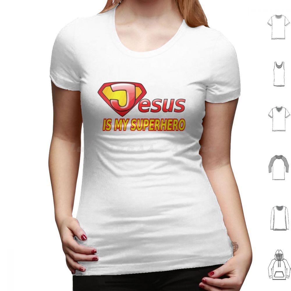 Jesus Ist Mein Superheld T-Shirt Baumwolle Herren Damen DIY Druck Jesus Ist Mein Superheld Jesus Christus Lustig Christlich Jesus Ist Mein