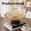 Decorative Pedestal Bowl Food Vegetable Holder Fruit Basket Storage Tray for Hotel