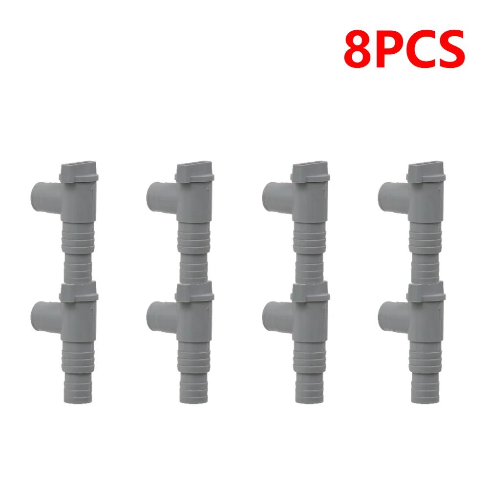 1-10set PVC Pool Filter Pump Adapter for 32mm Pipe Hoses Connector Part Pool On/Off Plunger Valve Leak Proof Replacement Outdoor