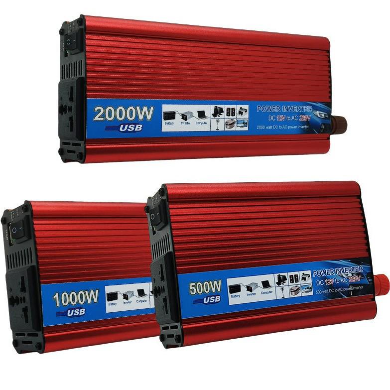 2000W 12V To 220V High Power Car and Solar Inverter