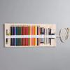 12/24/36 Holes Canvas School Pencil Case Roll Up Pencil Case for Girls Boys Large Portable Pen Bag Box Stationery Pouch Supplies