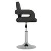 Dining Chairs 2 Pcs Swivel Black Faux Leather