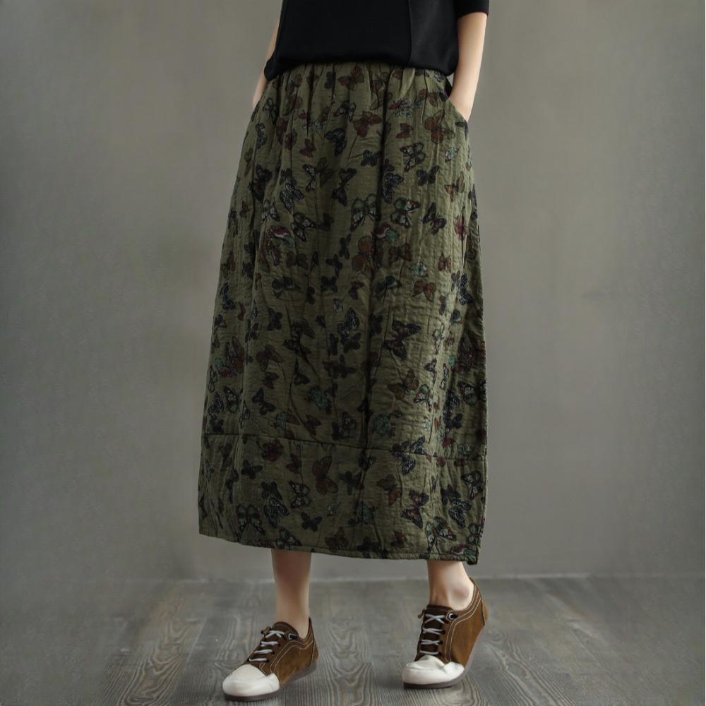 Saia Feminina da Moda Casual Verão Primavera