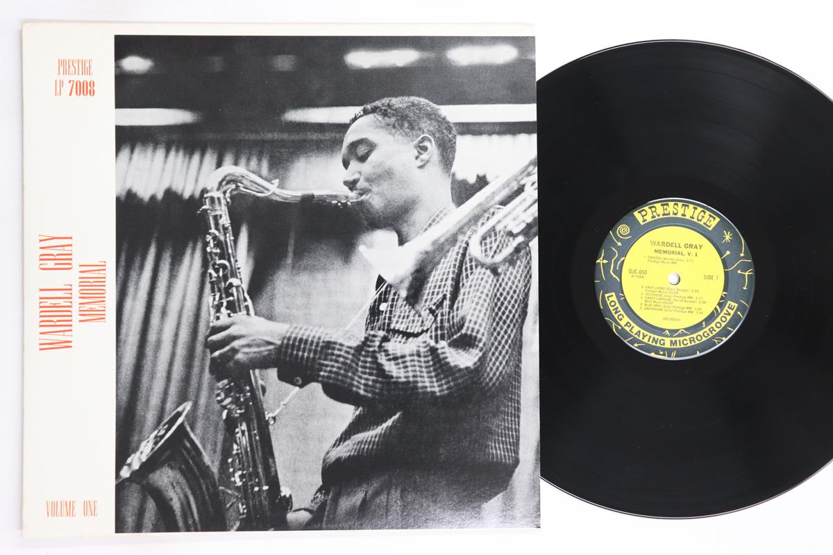 

LP Record WARDELL GRAY - Memorial Volume 1 OJC050 ORIGINAL JAZZ C 1983 US Jazz Used
