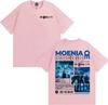 Singer Moenia Esyamos Bien Tour Merch T Shirts Men Women High Street Hip Hop Rock T-shirt Casual European Size Oversized T Shirt