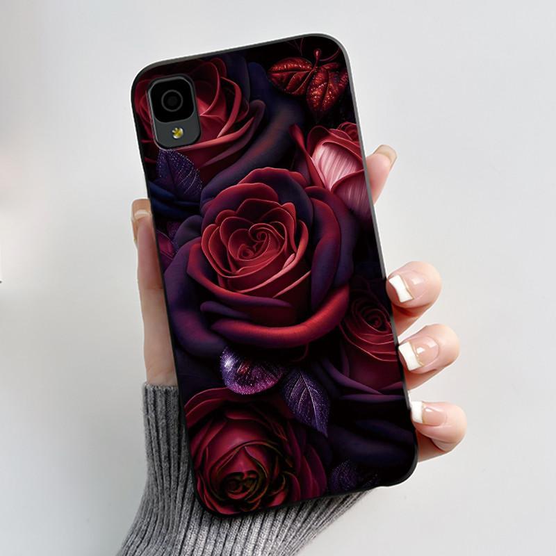 Casing For TCL 30Z 30T 30LE Phone Case Luxury Dragon Cute Cool Boys Girls Black Soft silicone Back Cover For TCL 30 Z T LE Shell