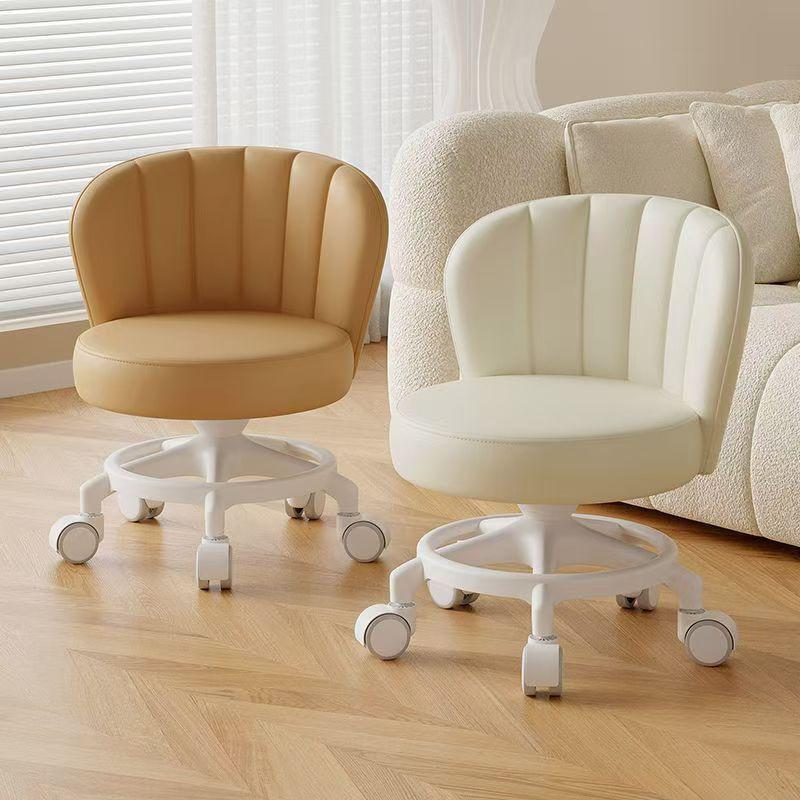 Adjustable Rolling Stool for Kids: Walk Learning, Shoe Changing, Grout Cleaning, Silent Mopping, with Wheels