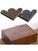 31GJ Practical Iron Corner Protectors for Gifts Box Designs To Prevent Damage and Enhances Visual Appeal for Celebration