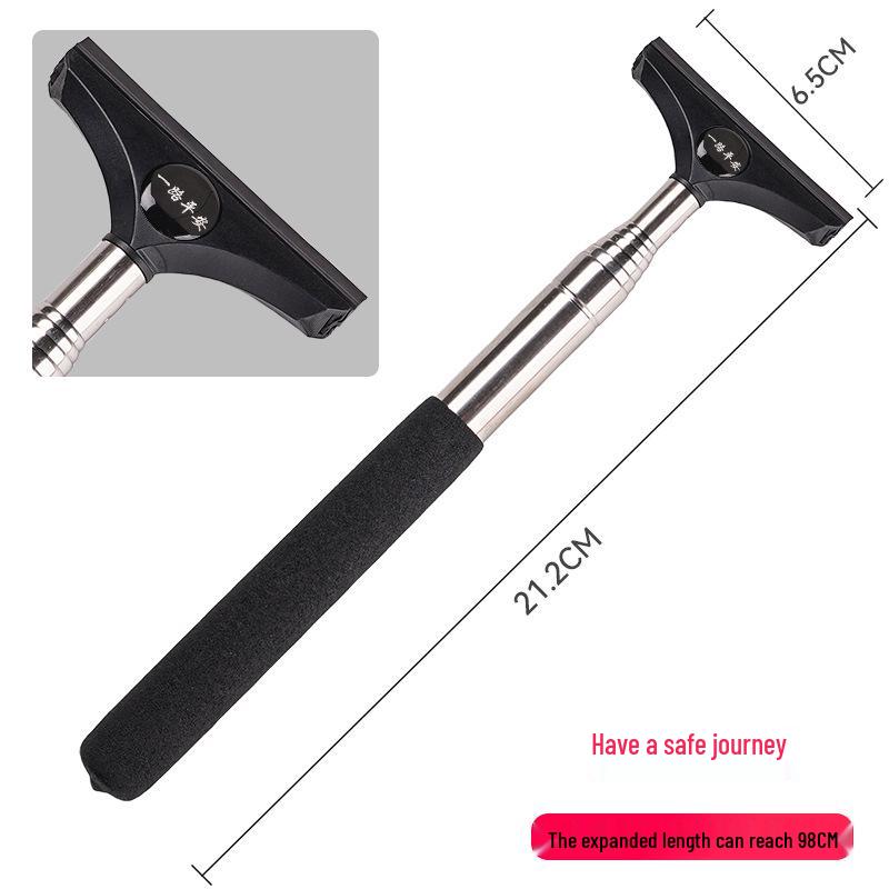 Retractable Rainproof Rearview Mirror Wiper: Anti-Fog and Water Removal Artifact