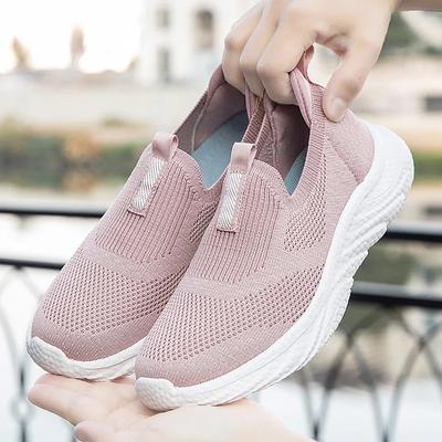 BKQU Męskie wsuwane sneakersy casualowe mokasyny buty do chodzenia damskie skarpetki oddychające lekkie płaskie fitness jazda