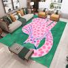 Abstract Tiger and Leopard Carpet Soft Non-Slip Living Room Bedroom Floor Mat Large Area Rug Easy To Clean Mat Home Decoration