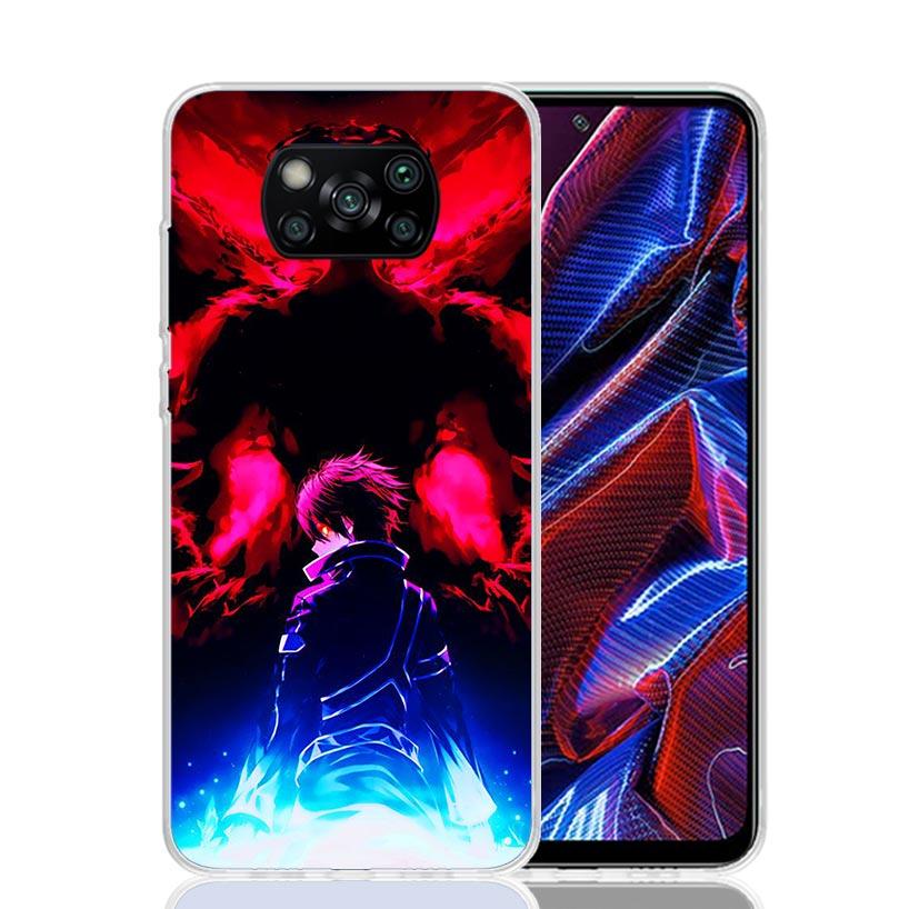 Sword Art Online Anime Case Phone Cover for Xiaomi Redmi Note 10 9 9S 8 8T 7 5 Pro Mi 12T 11T 10T 9T 12 11 Lite A3 A2 Trend Fund