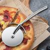 Pizza Cutter Stainless Steel Single Wheel Cake Bread Pies Round Knife Zinc Alloy Handle Kitchen Baking Tools Pizza Slicer