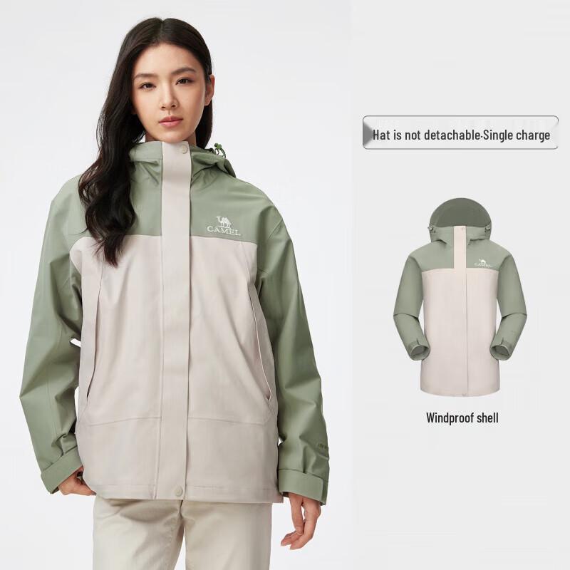 CAMEL Однослойная женская ветровка для активного отдыха 2XL