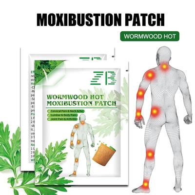 ZB Wormwood Pain Relief Patch Cervical Joint Plaster Relieve Muscle Strain Pain Stickers