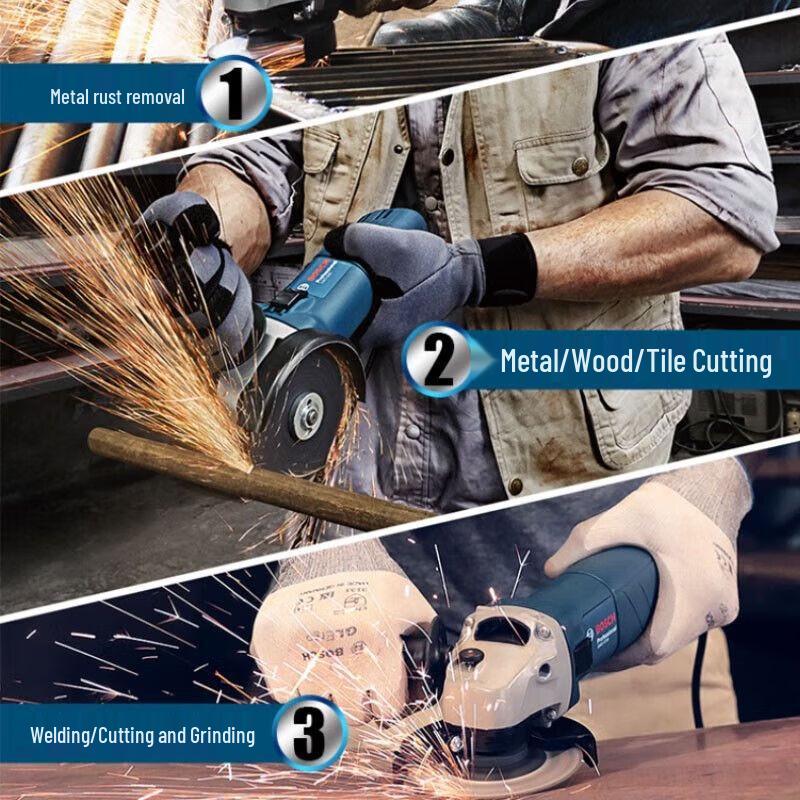 Bosch GWS660/700 Angle Grinder CN Plug (adapter Included)