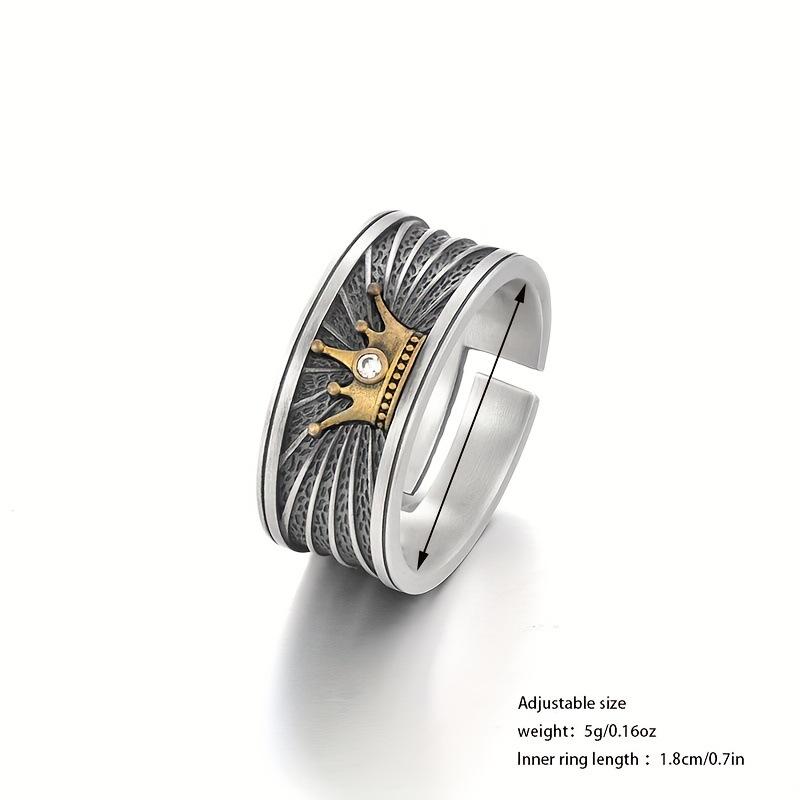 Wind Crown Ring Light Luxury Trend