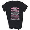 I'm A Lucky Daughter I Have Crazy Dad Unisex Shirt Gift T-Shirt
