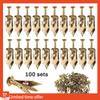 Fresh 100PCS Upgraded Self-Drilling Anchors Screws, Drywall Anchors And Screws Kit, Easy Application No Drill Or Holes In Wall