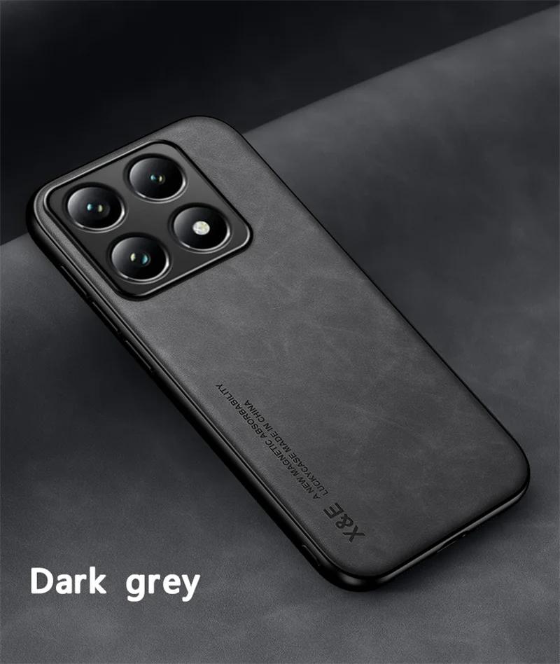 Розкішний Ультратонкий Шкіряний Чохол Для Телефону Xiaomi 15T Pro 15T 15 14 Ultra 14T Pro М'який Захисний Чохол З Шовковистим Відчуттям Для Автомобільного Тримача