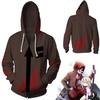 Moletom com Capuz Estiloso de Anime Angels Of Death Isaac Foster Zack Casaco Suéter Fantasia Cosplay Para Conforto e Calor Máximos