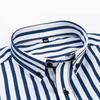 Men's long sleeve shirt Casual stripe non-ironing high quality slim comfortable breathable fashion top spring summer