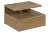 Ashlan Wood BEDSIDE CABINET DRAWER AND SHELF, Wild Oak Veneer