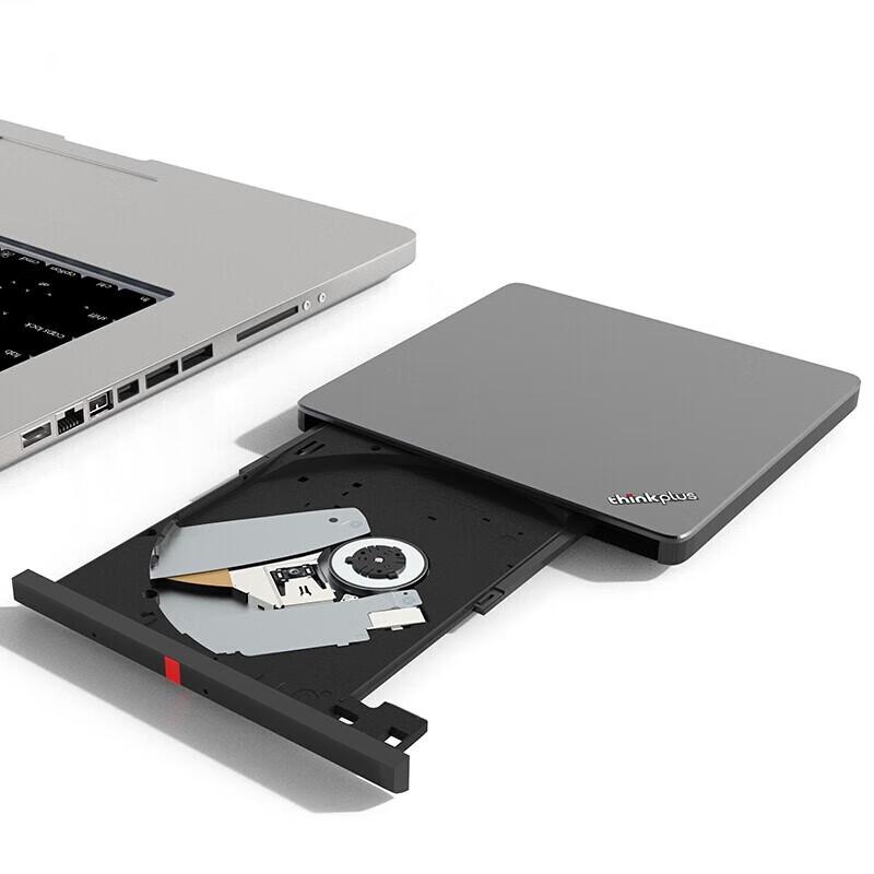 Lenovo External DVD Burner - 24x High-Speed USB-C & USB Dual Interface