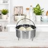 Stainless Steel Rice Steamer Strainer Metal Basket Cooker Cooking Utensils Travel