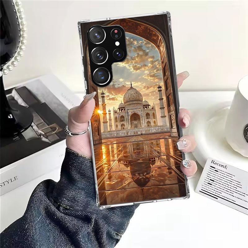 Islam Muslim Mosque For Samsung Galaxy S25 S24 S23 S22 Ultra Phone Case S21 Plus S20 FE S10 + S25Edge Fundas Cover Coque