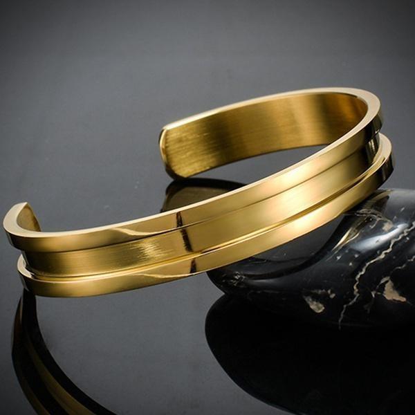 Spring 2024 Fashion Trendy Circle Rhombus Mobius Alloy Hair Bracelet For Women