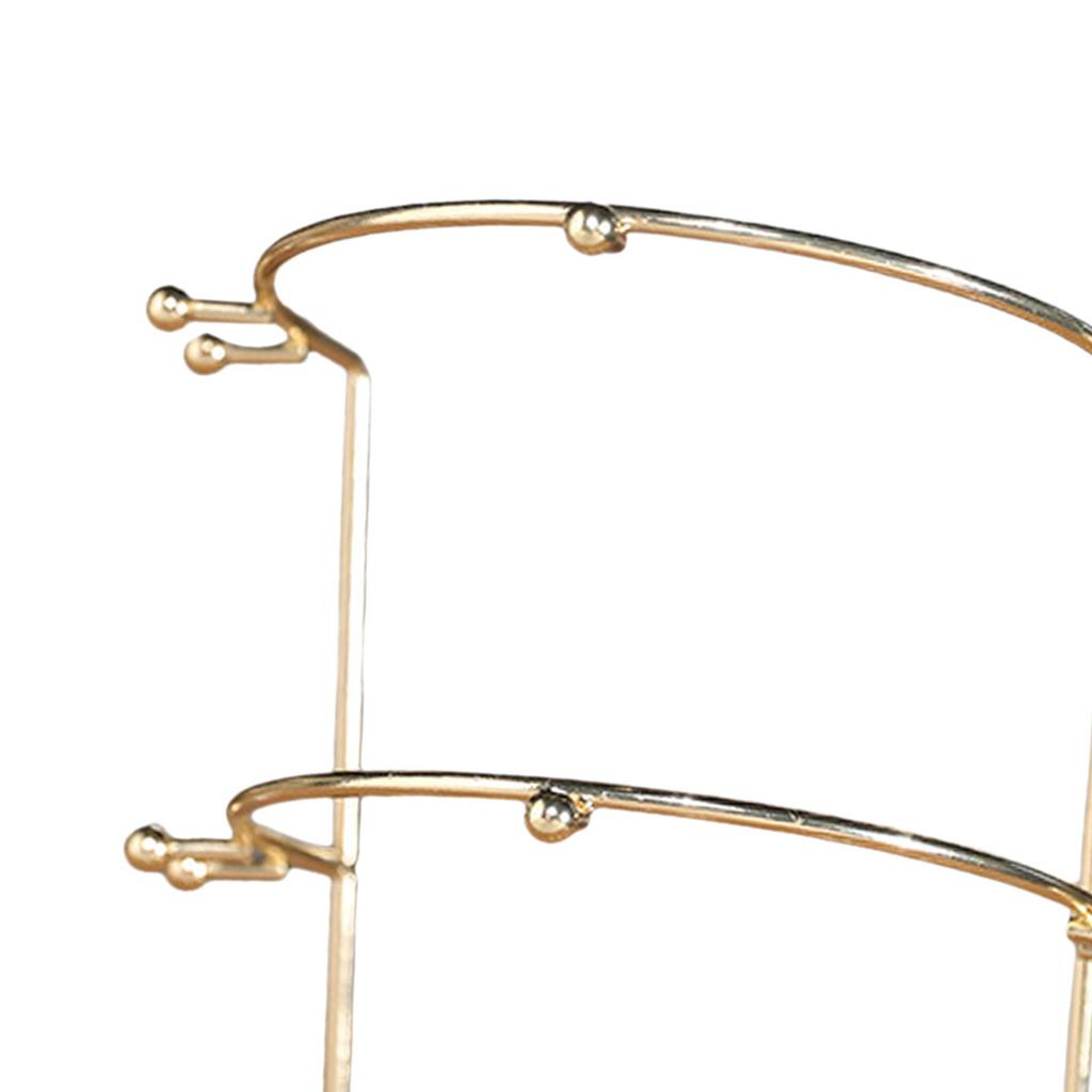 Wedding Dress Accessory display Stand Bridal Headdress Holder Durable Storage Three Layer Jewelry