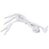 2.35mm Electrode Heat Wires 3.94ft TENS Unit Replacement Lead Wires Connector Cables for Electrotherapy Instruments