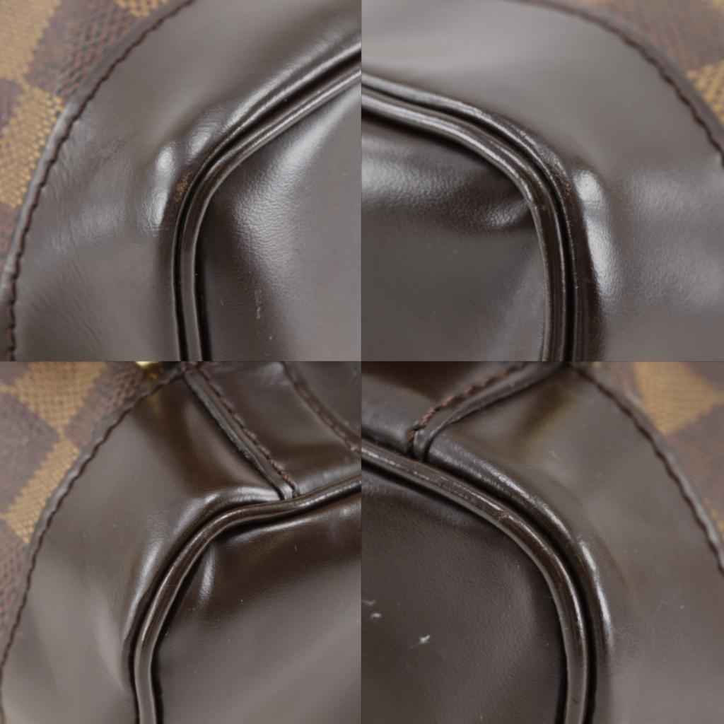 LOUIS VUITTON Soho Backpack Daypack N51132 Brown Damier canvas Women Used