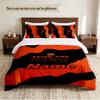 Cincinnati Bengals Personalized Custom Name 3‑Piece Bedding Set Soft Duvet Cover Set For Bedroom Home Decor
